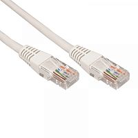 тест патчкорд utp rj45, cat 5e, 1,5 м (серый) 8-жильный шнур   фото