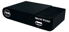 Цифровая приставка HD (DVB-T2) World-Vision T65M   пласт, ДолбиАС3 шнур RCA от магазина Электроника GA
