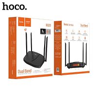 маршрутизатор hoco dq03, 4g lte-модем, 2х диапозонный, 5 портов, 4 гбит/с стационарный роутер wi-fi  фото