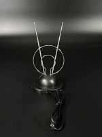 антенна тв комнатная цифровая mrm ant08 с усилением 3дб, эфирная для dvb-t2 телевидения  фото